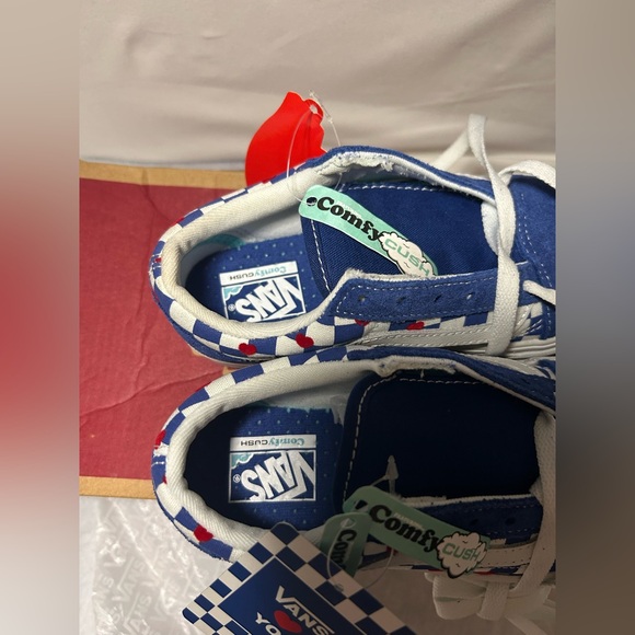 Vans Kids ComfyCush Old Skool Sneakers Autism Awareness Brand New - Picture 6 of 12